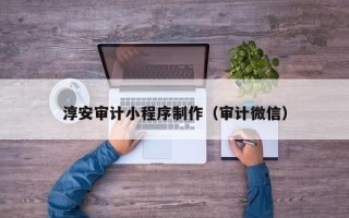 安顺淳安审计小程序制作（审计微信）